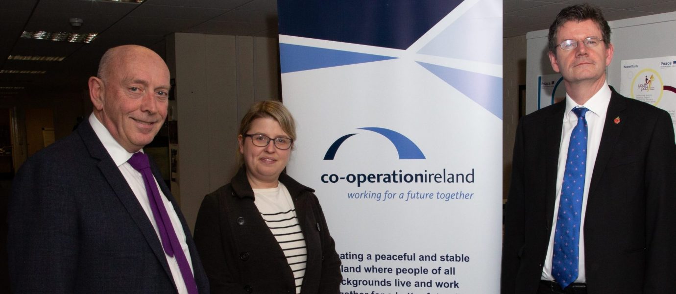 Co-operation Ireland welcomes British Ambassador to Ireland Paul Johnston to Belfast offices