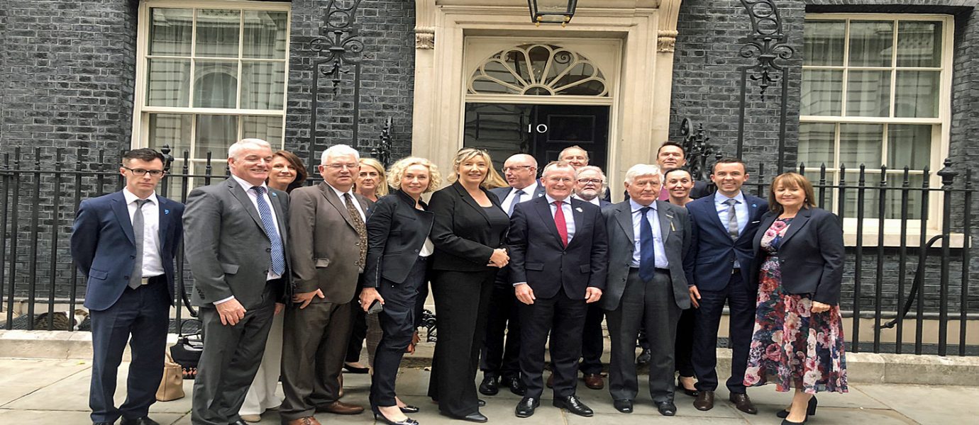 Co-operation Ireland Chairman Dr Christopher Moran arranges Number 10 visit for Dublin businesses