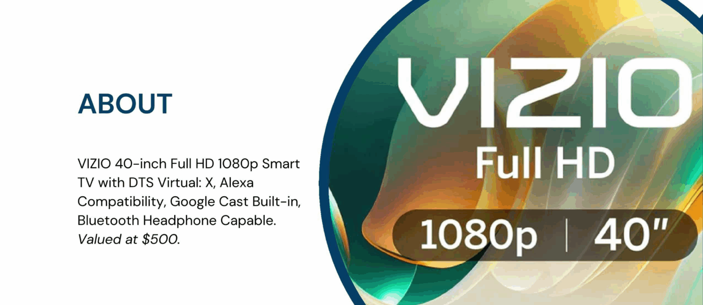 Vizio Full HD 40″ Smart TV