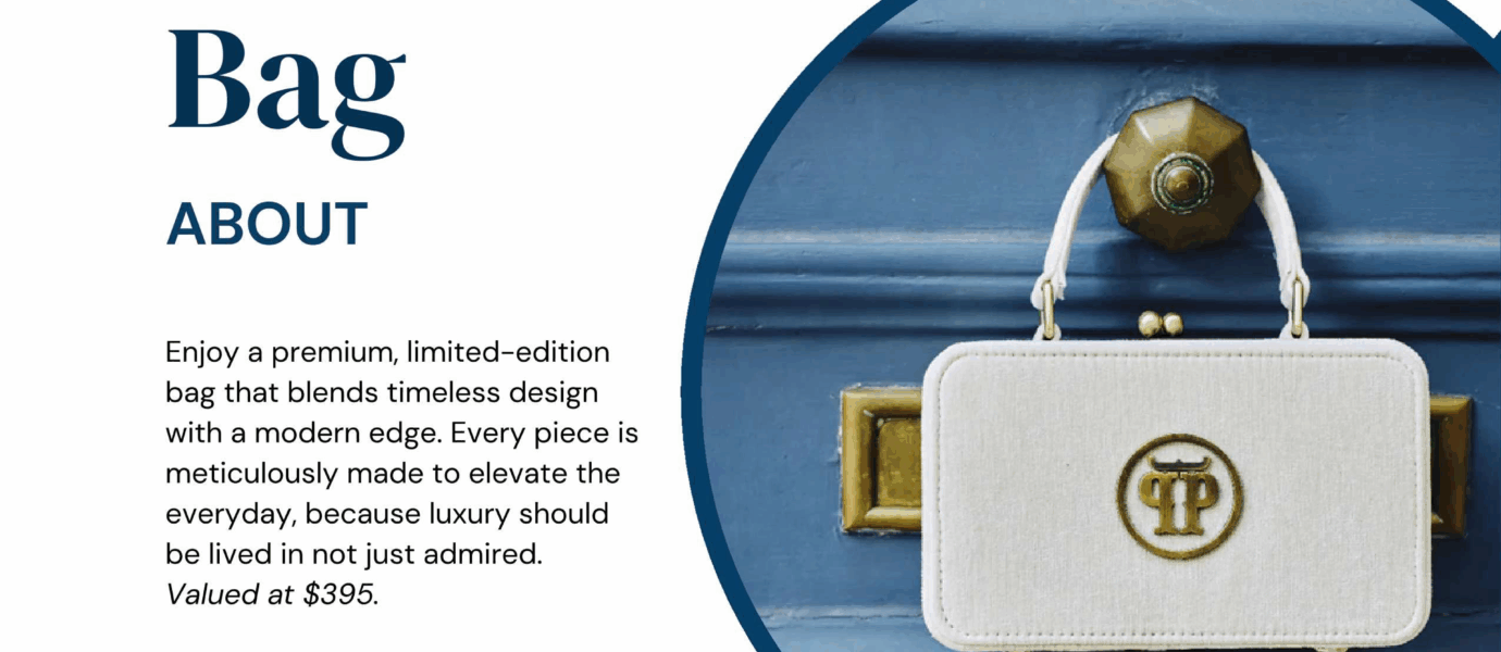 Pippa Limited Edition Bag